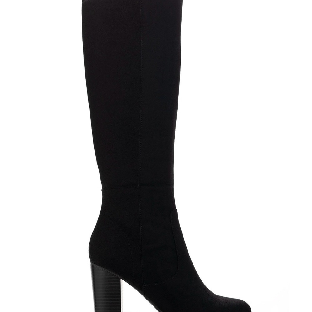 Beautiful black faux suede Style & Co. knee-high boots